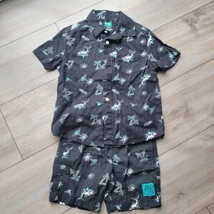 Kids 2 Piece Shark Outfit
